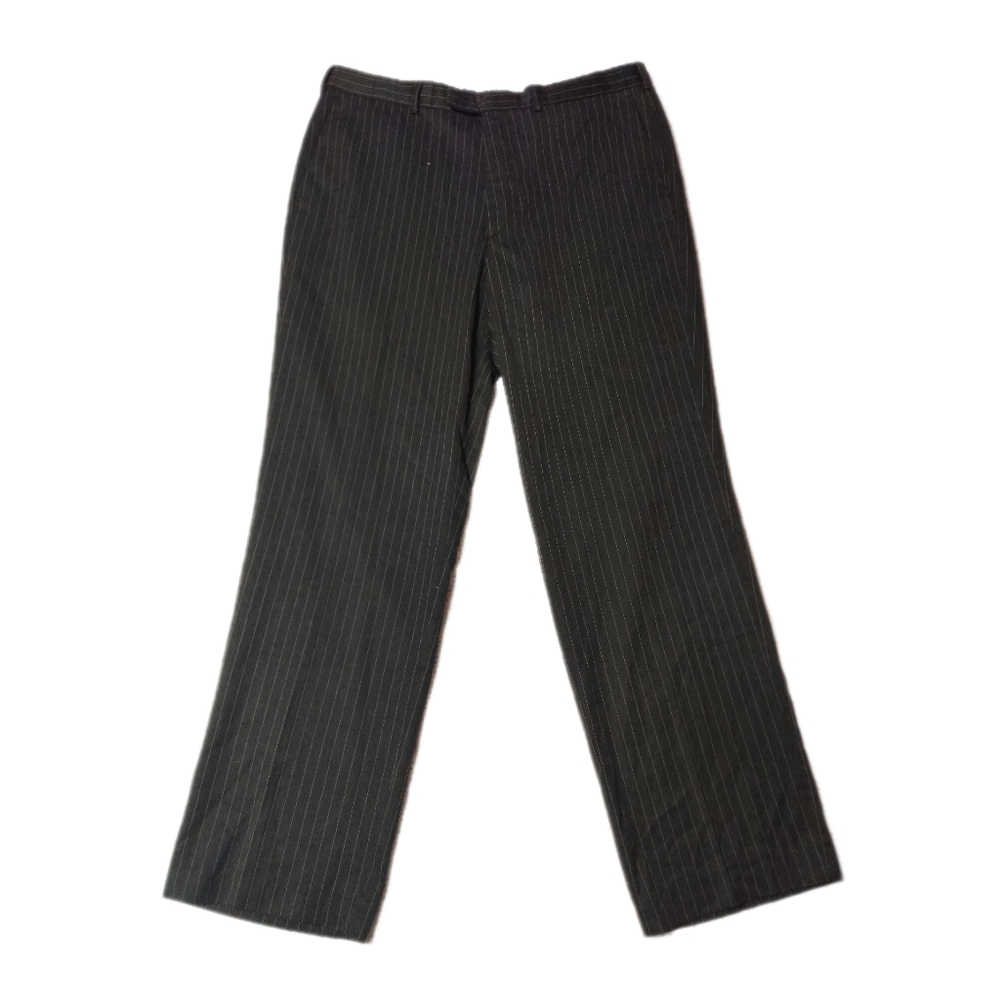 Formal Striped Dress Pants for Men's Office Business Trouser